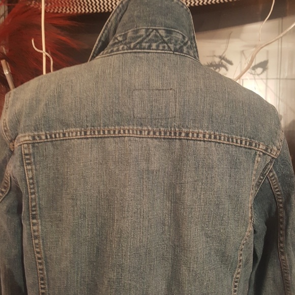 Gap Denim Jacket Blue Sz Small - Picture 5 of 8